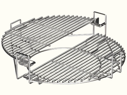 Multilevel cooking system of BSTRD Urban medium solo, 48" tall Kamado Grill