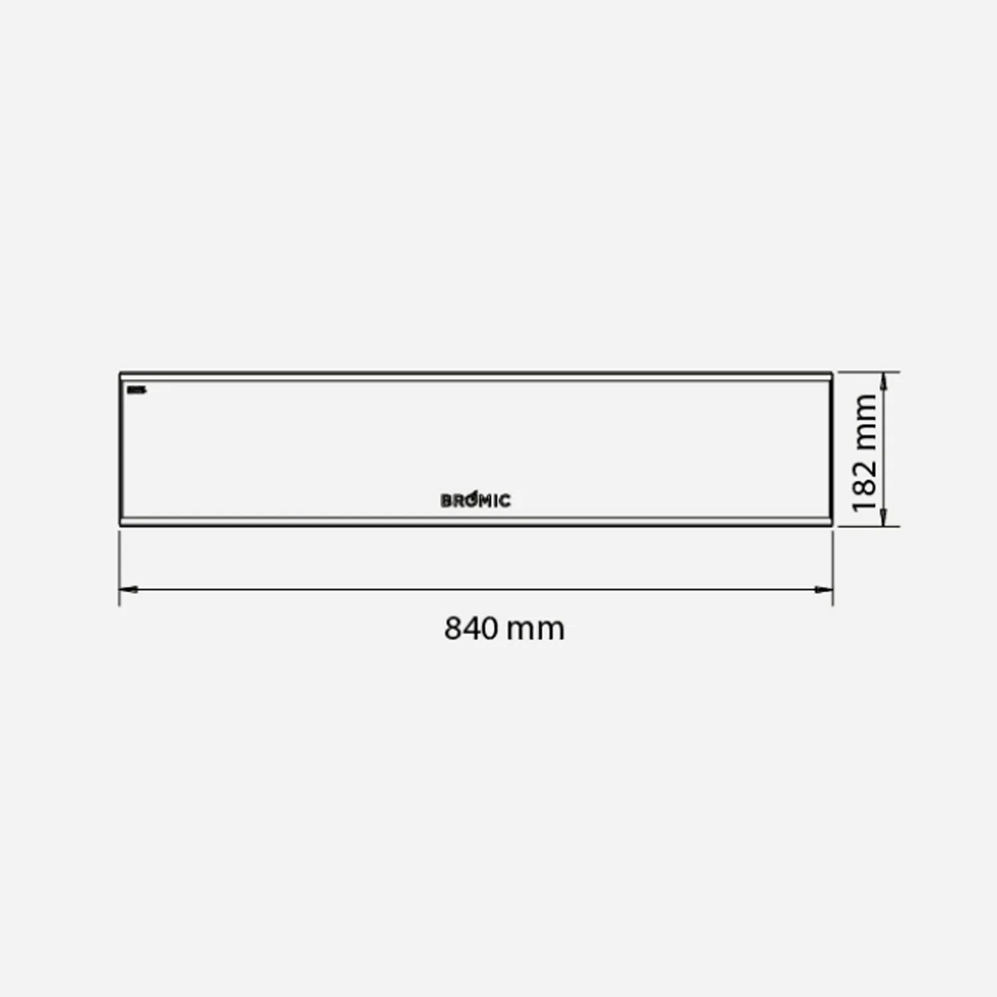 2300W Bromic Platinum Outdoor Heater