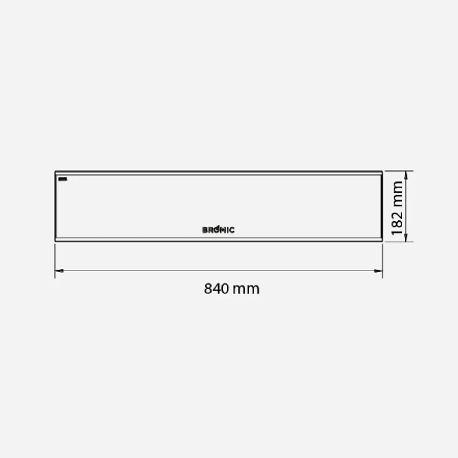 2300W Bromic Platinum Outdoor Heater