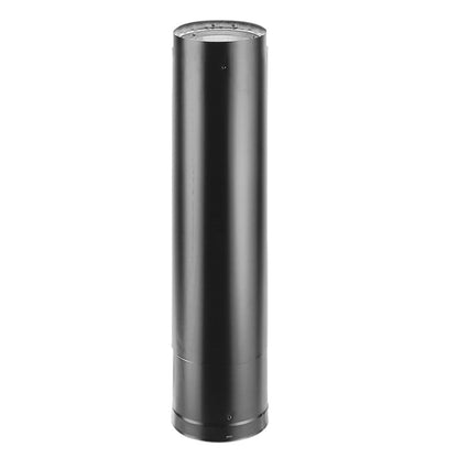 DuraVent 6"/7"/8" DVL Double-Wall Black Stovepipe Telescoping Length