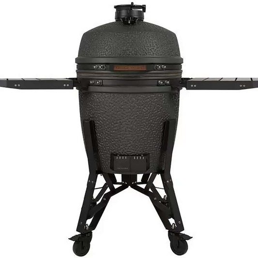 Hinged Freestanding BSTRD Medium Kamado Grill