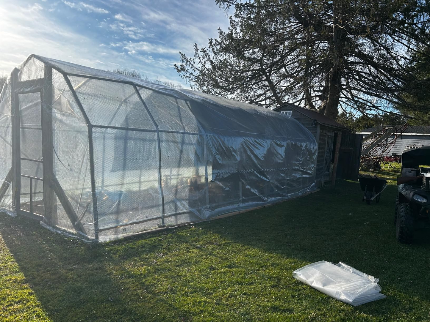 Griffin Sunmaster - 6 mil 4 year Clear UV Resistant Polythene Thermal Greenhouse Film