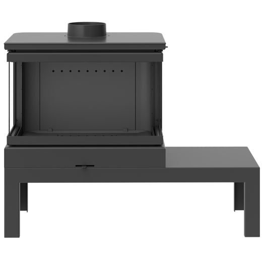 KFD STO  MAX WIDE BENCH  14 3F Ariana WIDE 3 sided glass fireplace - Wide bench included