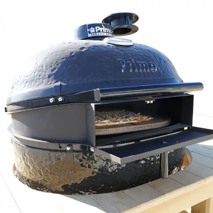 Primo Pizza Oven Insert for Oval LG 300 Charcoal Grill – Smokey