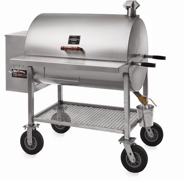 Pitts & Spitts Stainless Steel Maverick Pellet Grill and accessories included!