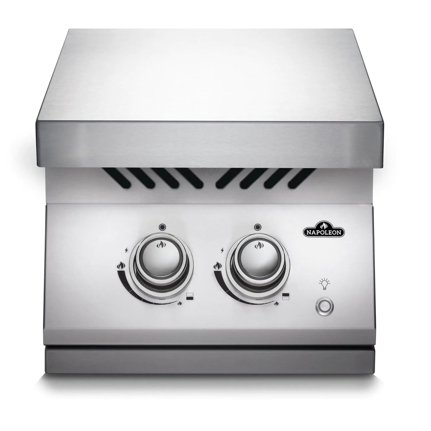 Napoleon Built-In 700 Series Inline Propane Dual Range Top Burner with Stainless Steel Cover