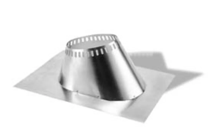 DuraVent 8" DuraTech Class A Chimney Pipe - Double Wall - Adjustable Roof Flashing for 0/12 - 6/12 Pitch SDV 8DT-F6
