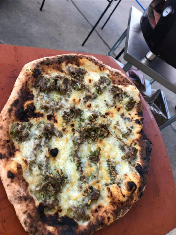 Wood Fire Pizza Completed and breathtaking 