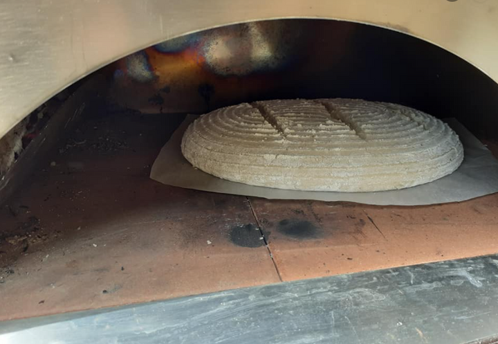 Sourdough is a great mix for the Alfa One Pizza Oven and capture a unique taste while enjoying your Patio