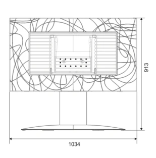 Dimensions in Metric for this Imported Cast Iron Stove