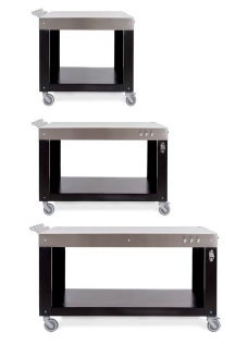ALFA pizza Ovens Stainless Steel Outdoor Prep Table Stand