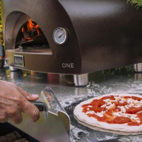 The Prep is more fun than you think as you get to craft a masterpiece Pizza Pie in your own outdoor Kitchen or patio