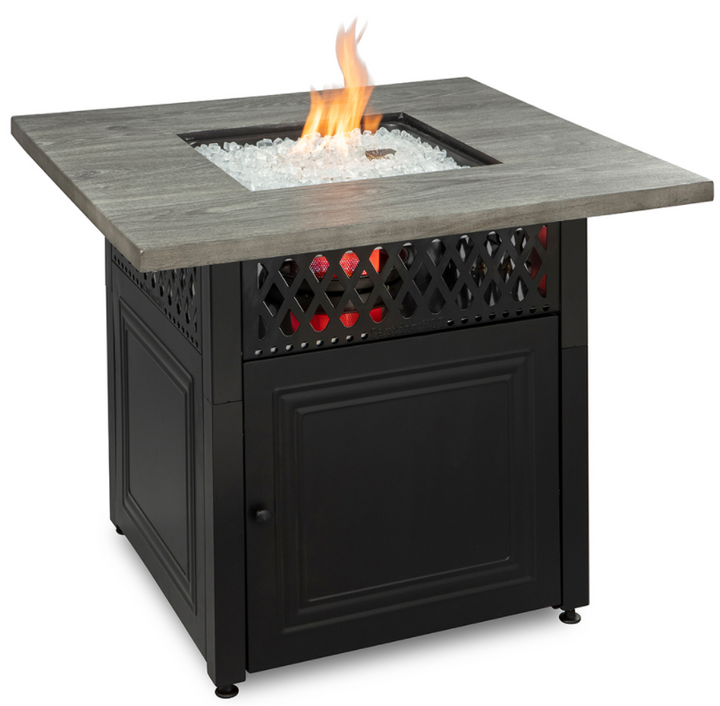 Dual Heat Leg Warming Fire Table beautiful Crystal