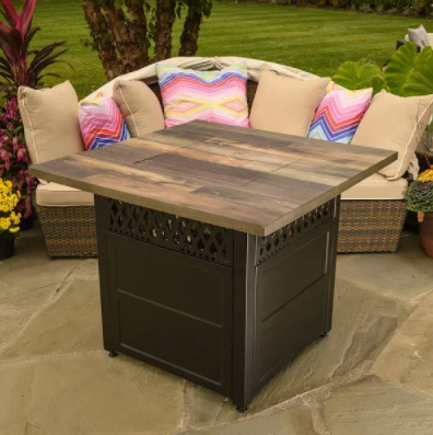 Home Deck Heating and patio furniture