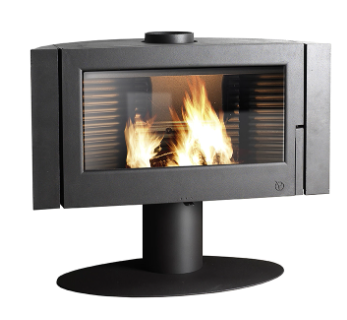 Invicta Antaya Cast Iron Wood Stove 2021 Model. This Invicta Antaya is sleek and beautiful with some of the best radiant heat you can produce out of a wood burning stove