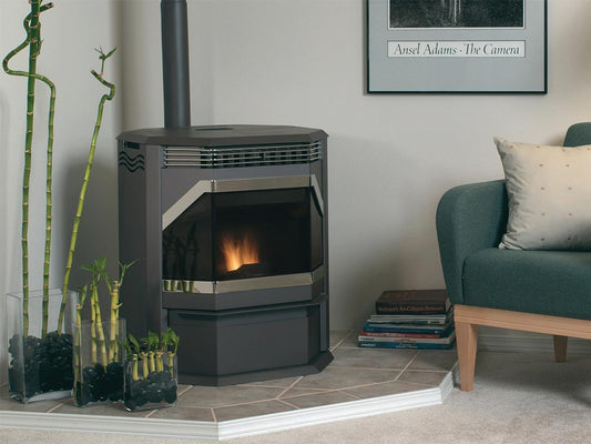 Iron Strike Winslow Steel Pellet Stove PS40GL