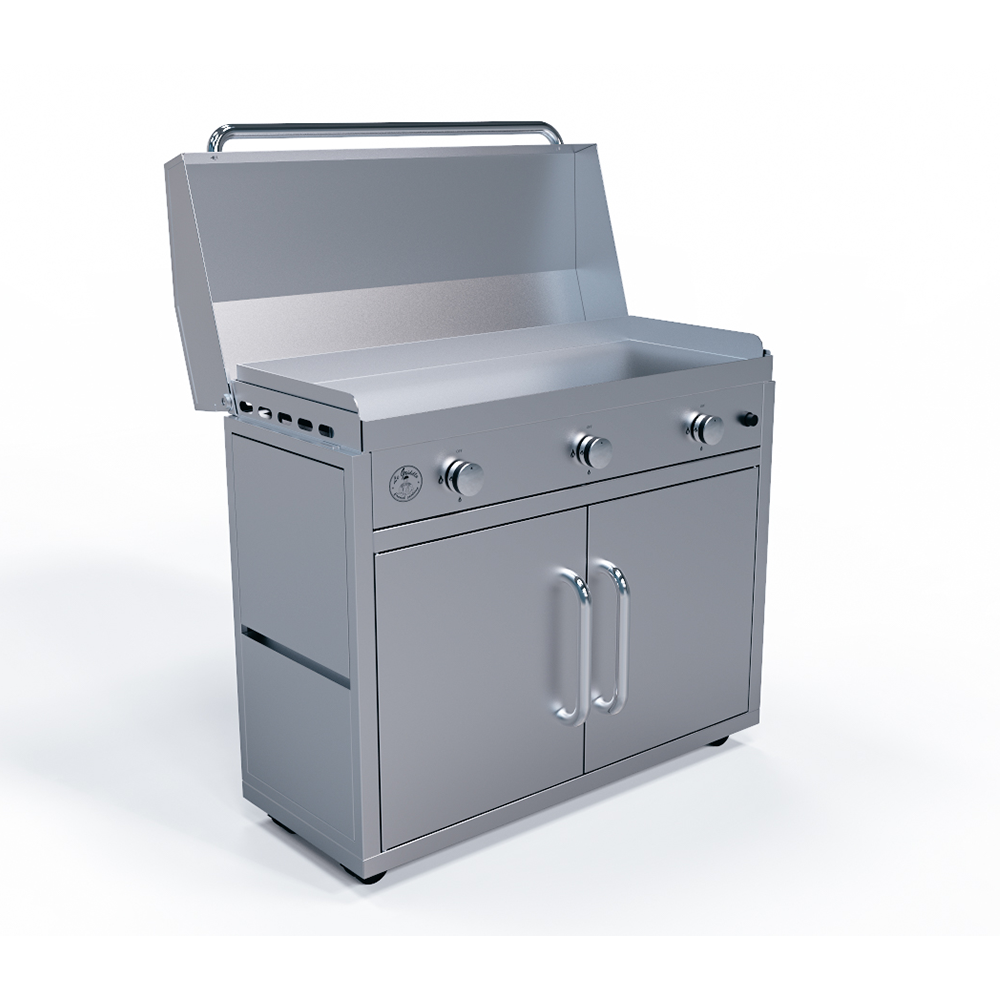 FREESTANDING CART,RANCH HAND GRIDDLES ,LE GRIDDLE,Le Griddle Cart, ELECTRIC ,BURNER GAS