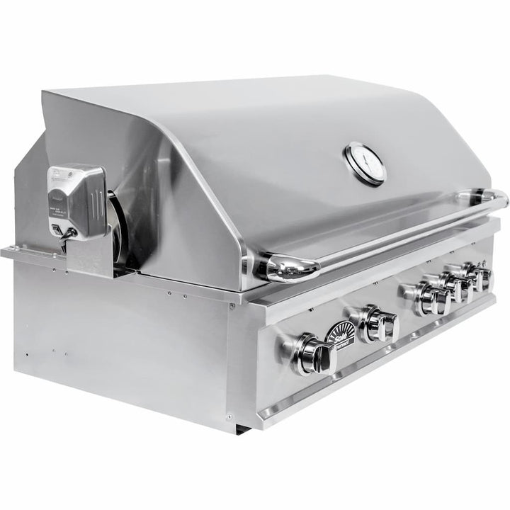 Sole Gourmet, Tr Series, Built-in 5-burner, Grill, Smokey Mountain, Led Controls, Luxury Series