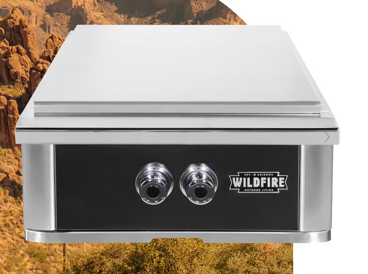 Wildfire Ranch Pro, Gas Grill, 304 Stainless Steel, Grill Gas, Burner, Griddle, Power Burner