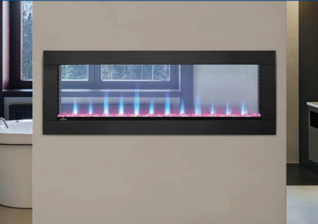 Napoleon® CLEARion™ Elite Built In See Thru Electric Fireplace