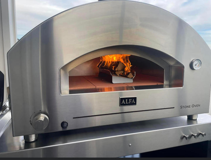 This Hybrid Pizza Oven is the best in gas pizza ovens and will also cook with Cherry wood which we have in stock and applewood. I recommend 