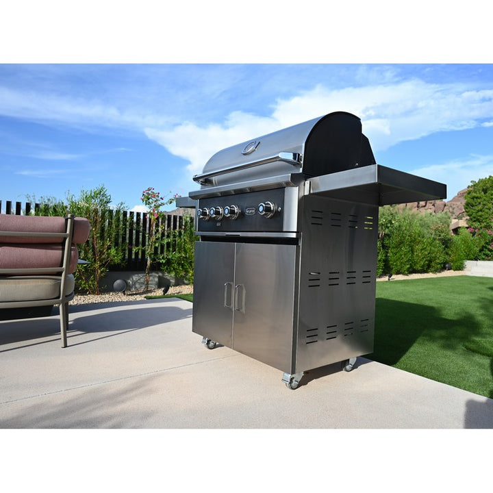 Wildfire Ranch Pro, Gas Grill, 304 Stainless Steel, Grill Gas, Burner, Griddle, Power Burner, Side Burner, Warming Drawers, Doors, Drawers, Ice Chests, Stainless Steel, Fridge, Griddle Cart, Grill Carts