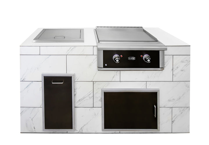 Wildfire Ranch Pro, Gas Grill, 304 Stainless Steel, Grill Gas, Burner, Griddle, Power Burner, Side Burner, Warming Drawers, Doors, Drawers