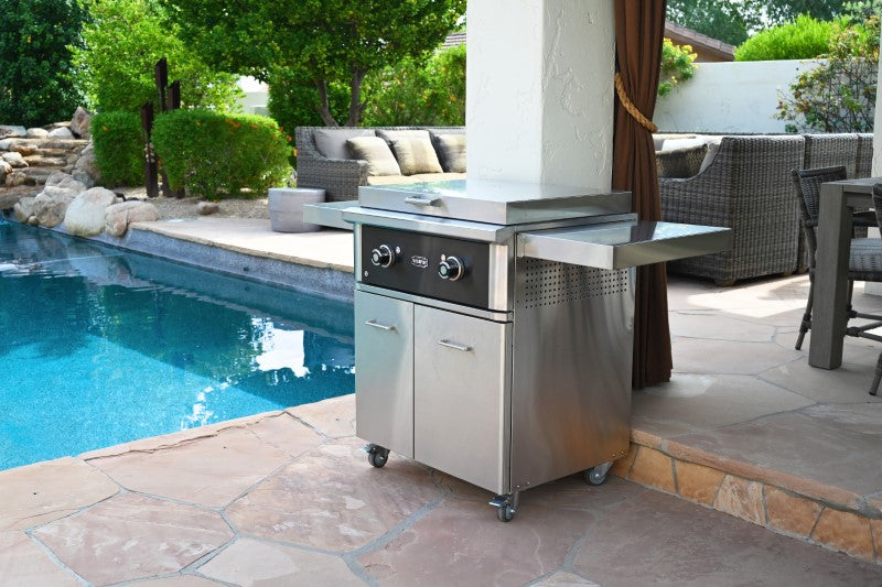 Wildfire Ranch Pro, Gas Grill, 304 Stainless Steel,grill Gas, Burner, Griddle