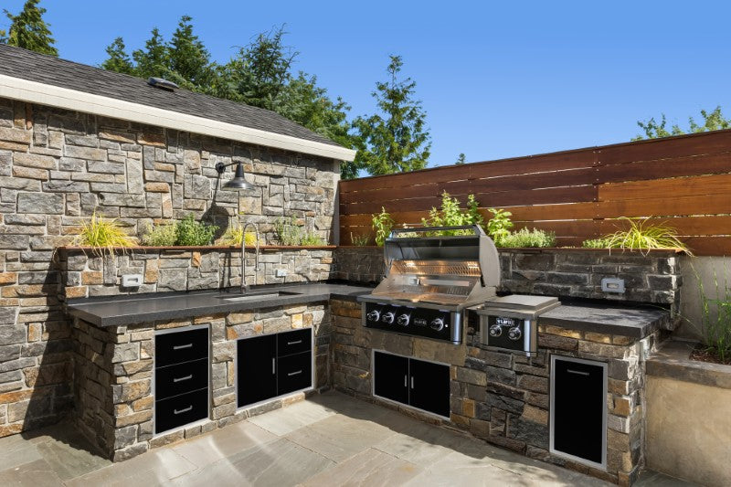 Wildfire Ranch Pro, Gas Grill, 304 Stainless Steel, Grill Gas, Burner, Griddle, Power Burner