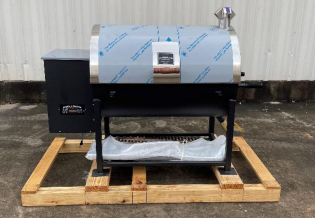 As it arrives from the factory at your house. FREE SHIPPING with Smokey Mountain Fireplaces, and no sales tax