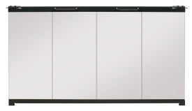 Dimplex Bi fold Glass Door X BFDOOR45BLKSM BiFold Glass Door Kit for 45" firebox