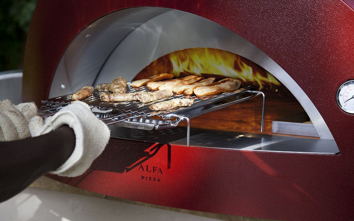 Showcase your baking skills with the wood fired outdoor oven