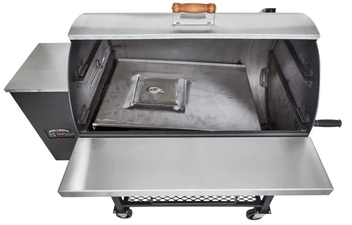 the maverick Pellet smoker is a better rival to the trager because it is heavy duty, American made and built to lastPellet Grills, Outdoor Living, Pitts and Spitts, Smoky Mountain, Stainless Pellet Grill, Stainless, Maverick