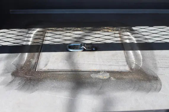 Trap Door connection sits at the bottom of the grill