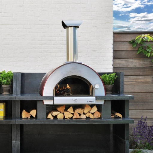 Accent your BBQ area with a True Italian Pizza Oven By Alfa outdoor pizza ovens similar to Ooni 