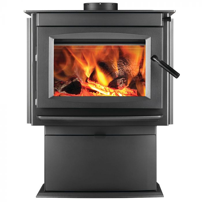 UP TO 65,000 BTU’S • 1.9 CU. FT. FIREBOX CAPACITY • BURN TIME: 8 HOURS Napoleon S20 Wood Burning Stove Base stanf