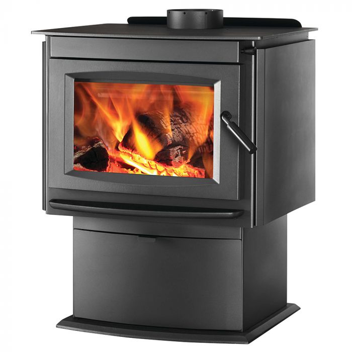 Napoleon S20-1 Wood Burning Stove The S20 is the perfect solution for those looking for EPA 2020 certified wood burning technology in a stove with a clean and contemporary look. Best in class features include extremely long burn times, heavy duty firebox top and full width ash lip to protect your floor. A large ash pan with easy glide rollers provide an easy way to clean up